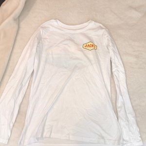 white longsleeve from jack’s surfboards